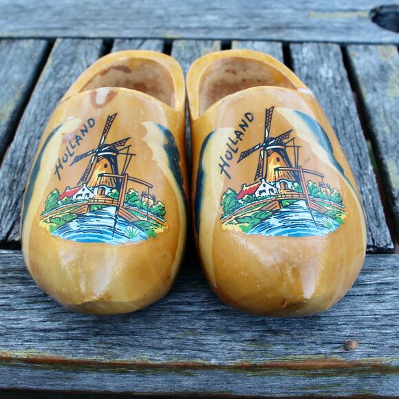 Wooden Dutch shoes - Picture 6 of 6